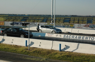 Illustration for article titled Taking On The World In a Rental Car: Krider Racing at the NHRA Street Legal Drags!
